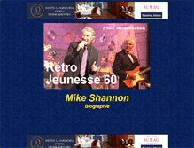 Tablet Screenshot of mikeshannon.retrojeunesse60.com