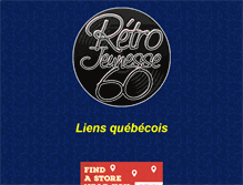 Tablet Screenshot of liens.retrojeunesse60.com